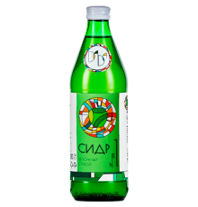 Сидр яблочный сухой нефильтрованный СИДР №1 0,5л 5,5%