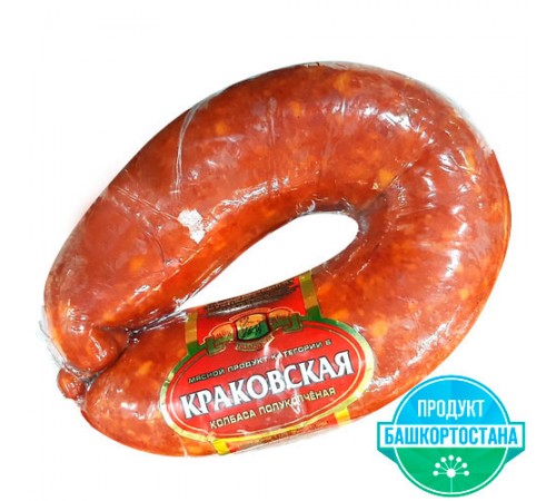 Колбаса Краковская Башкирские колбасы 400гр
