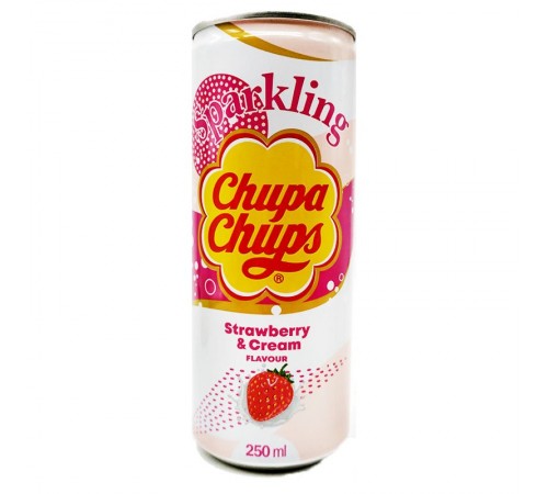 Напиток газированный Клубника Чупа Чупс 250 мл