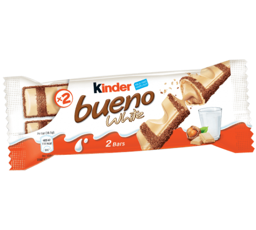 Вафли Белый шоколад Киндер Буэно 43 гр