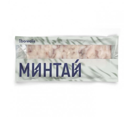 Минтай тихоокеанский мороженый Borealis 300гр
