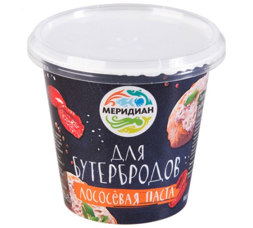 Паста из горбуши для бутербродов Меридиан 140г
