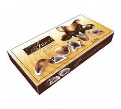 Конфеты-ракушки с начинкой пралине Амери 125гр
