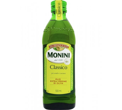 Масло оливковое Экстра Вирджин МОНИНИ 0.5л
