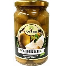 Оливки с сыром Amado 350гр