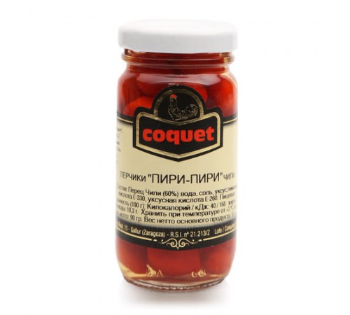 Перчики пири-пири чили Кокет 90г