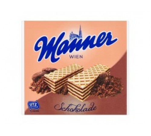 Вафли с шоколадом Маннер 75гр