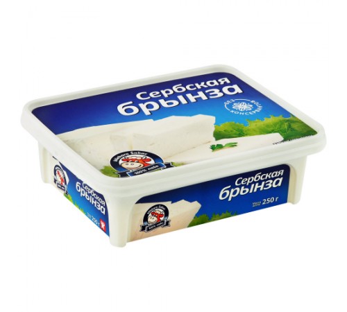 Брынза Сербская 45% Сербия 250г
