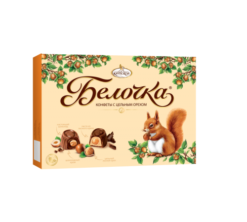 Конфеты Белочка Славянка 160 г
