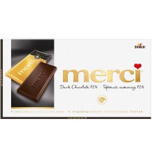 Шоколад горький Merci 100г