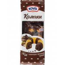 Колечки с шоколадно-ореховым вкусом Ковис 240гр