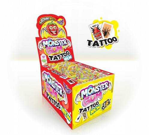 Жевательная резинка Монстр тату 1шт
