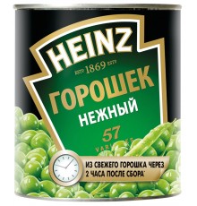 Горошек зеленый HEINZ 390гр