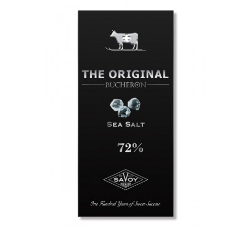 Шоколад горький с морской солью Бушерон 90гр