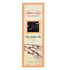 Макароны Спагетти с чернилами каракатицы 500гр Далла Коста