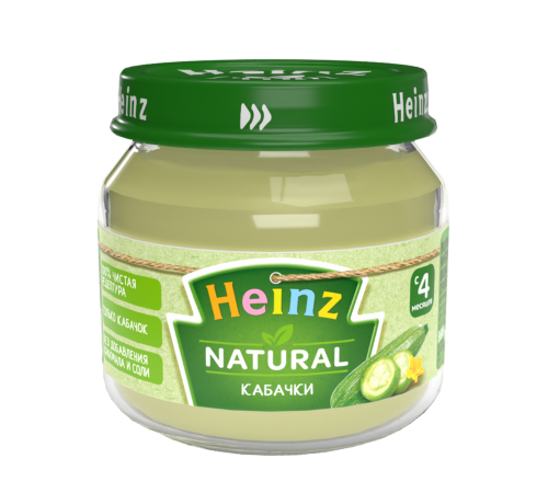 Пюре овощное Кабачок Хайнц 80гр

