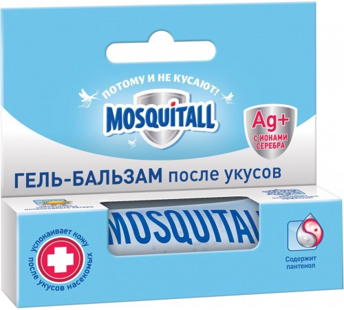 Гель после укусов насекомых Mosquitall 10мл