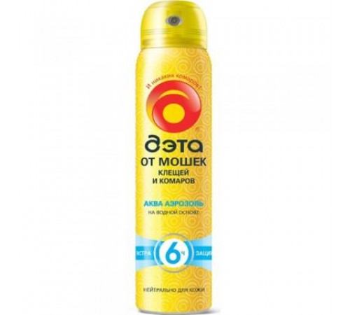 Аэрозоль от мошек клещей и комаров  Дэта 100 мл