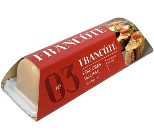 Парфе с Фуа-гра утиная 85гр Франкоте