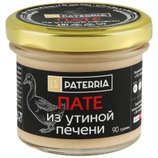 Пате из утиной печени PATERRIA  180 гр