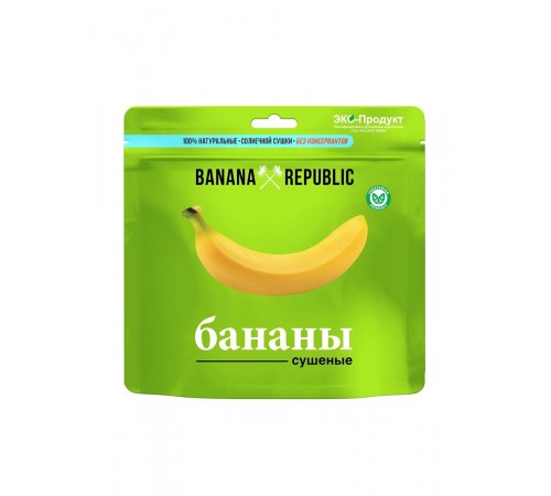 Банан сушеные BANANA REPUBLIC 200гр

