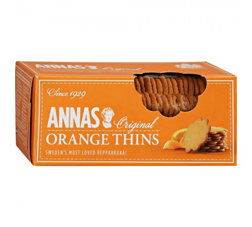 Печенье апельсин Anna's 150г