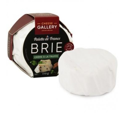 Сыр Бри с трюфелем с белой плесенью 110гр 50%
