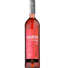 Вино Лагошта полусухое розовое 0,75л 10,5%