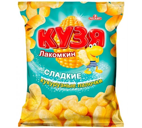 Кукурузные палочки Кузя Лакомкин 100гр
