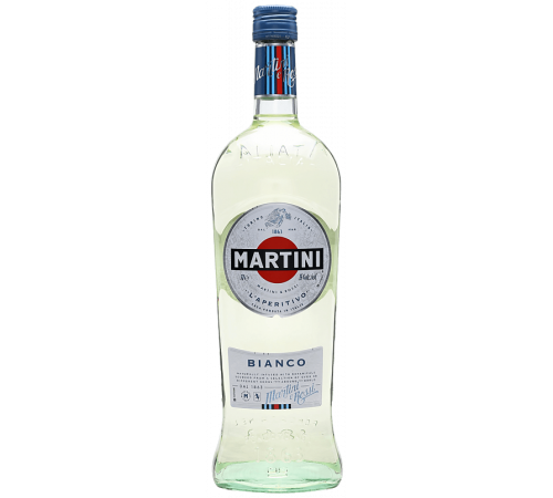 Вермут Мартини Бьянко белый сладкий 1л. 15%