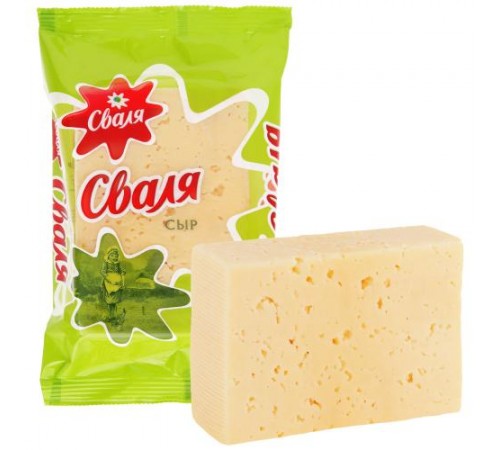 Сыр полутвердый Тильзитер Сваля 250 г 45%
