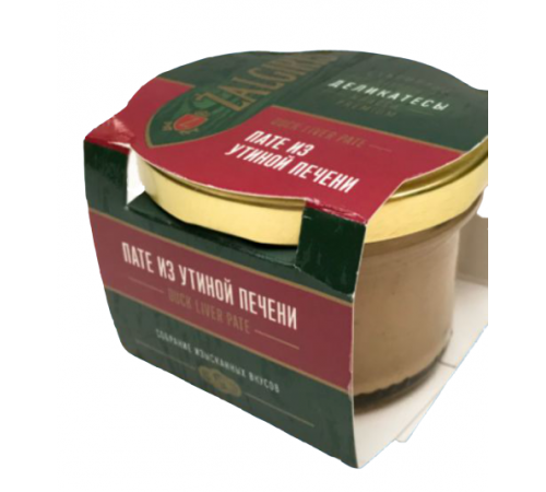 Пате из утиной печени Zalgiris 85 гр
