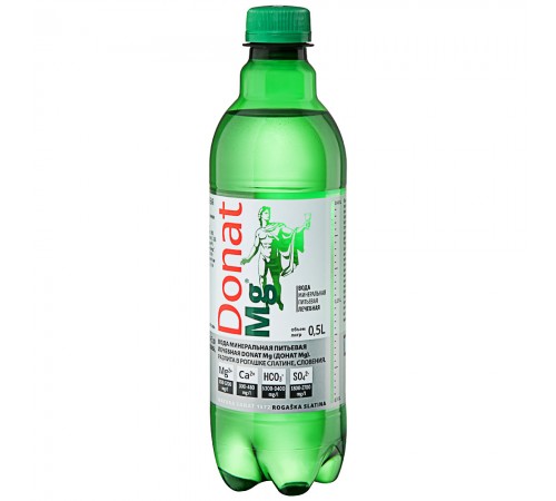 Вода минеральная лечебная Донат Mg 0.5 л
