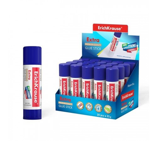 Клей-карандаш ErichKrause 21 гр