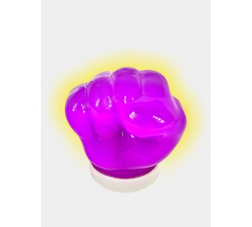 Слайм Стекло неон светящийся 50гр