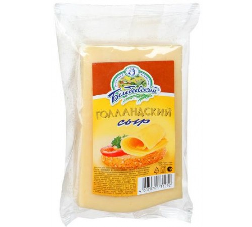 Сыр полутвердый Голландский Белебеевский 190г 45%

