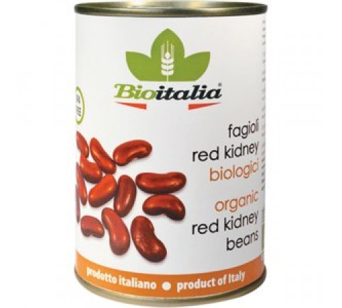 Фасоль красная консервированная БиоИталия 400гр