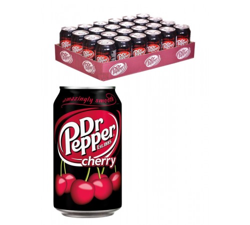 Напиток газированный Вишня Доктор Пеппер 330 мл Польша