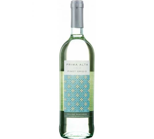 Вино Пино Гриджо Прима Альтра сухое белое 0,75 л. 10%