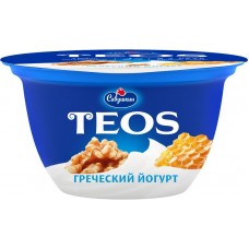 Йогурт Грецкий орех мед греческий TEOS 140гр