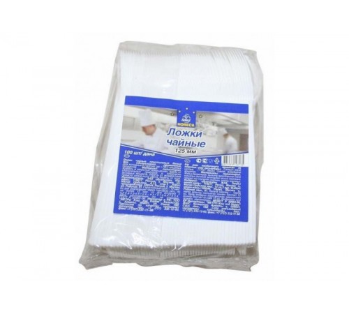 Ложка чайная 100 шт 1 упаковка