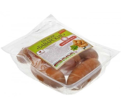 Сосиски Баварские  Хор.Вкус в н/об в/у 380г
