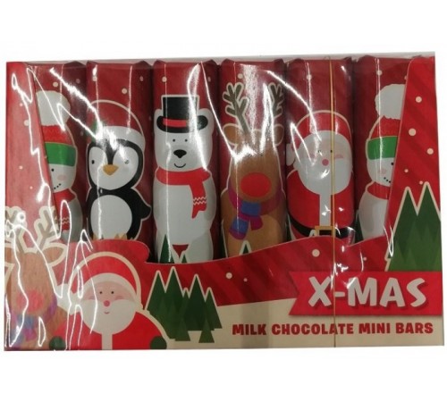 Шоколад молочный Рождественские герои 84г