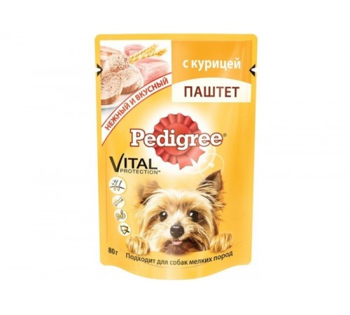 Корм для взрослых собак Педигри в желе 100гр