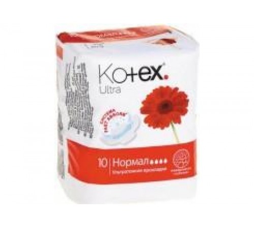 Прокладки женские Котекс Ультра 10 шт