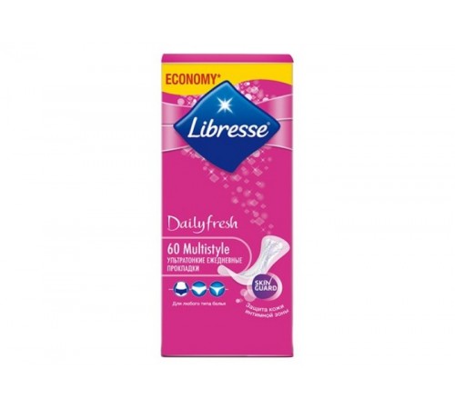 Прокладки женские Либресс Дейли фреш 60 шт Мультистайл