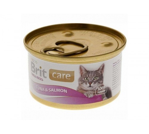 Корм для кошек Brit  в ассортименте 80 гр