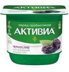 Творожок со вкусом чернослива Активия 150г