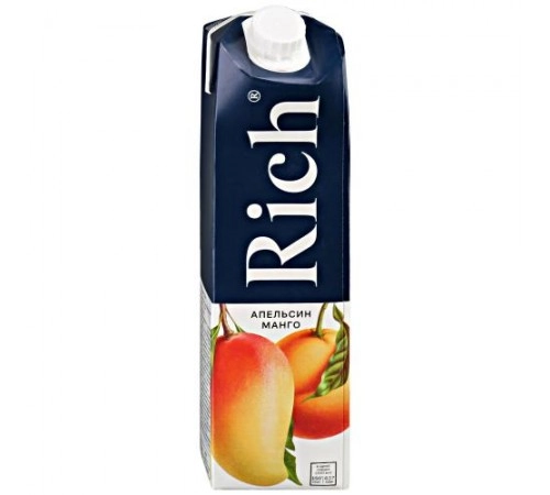Нектар Апельсин Манго Rich 1л Нектар Апельсин Манго Rich 1л