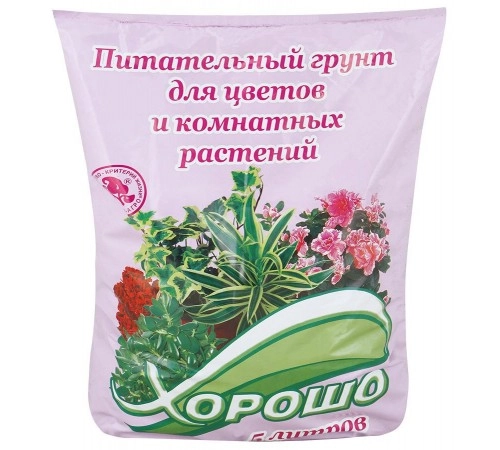 Грунт питательный для комнатных цветов 5 л Грунт питательный для комнатных цветов 5 л